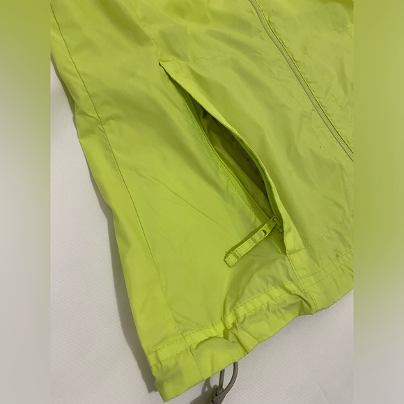 Columbia Size M Womens Light Green Omni-Shield Hooded Windbreaker Jacket - Picture 5 of 16